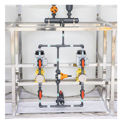 통합되는 것으로 혼합되는 4500L/H 전자동 투여 장치 용해