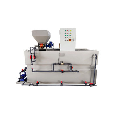 하수 처리를 위한 6000L 화학적 투여 장치 폴리머 투여 시스템 2.2KW