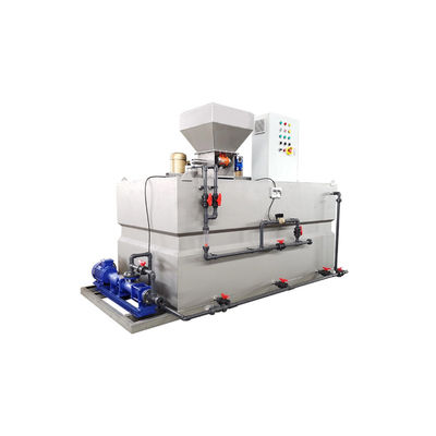 하수 처리를 위한 6000L 화학적 투여 장치 폴리머 투여 시스템 2.2KW