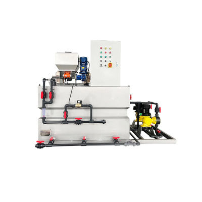 하수 처리를 위한 6000L 화학적 투여 장치 폴리머 투여 시스템 2.2KW