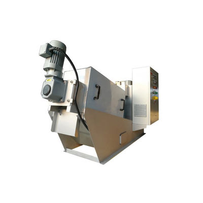 SS304/316 추진기프레스 찌꺼기 탈수 기계 2.25 kw 자동운전