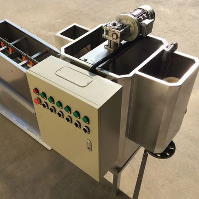 SS304/316 추진기프레스 찌꺼기 탈수 기계 2.25 kw 자동운전