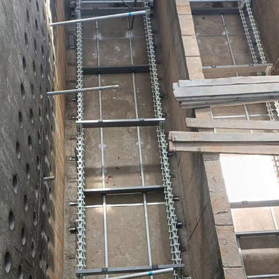 PLC는 비 금속성 슬러지 스크레이퍼 시스템 체인 플레이트 광재 스크레이퍼 1-18m을 제어합니다