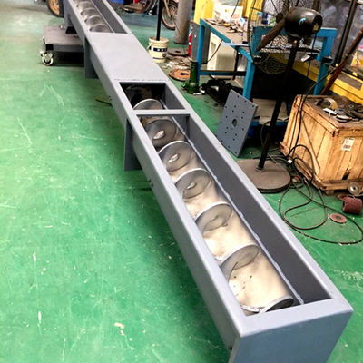 SS316 Ｕ 홈통 스테인레스 강 스크류 콘베이어 파우더 나선식 운반기 1~100m