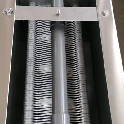 폐수 처리를 탈수하는 찌꺼기를 위한 8 kg/H 소용돌이꼴 찌꺼기 탈수기 시스템