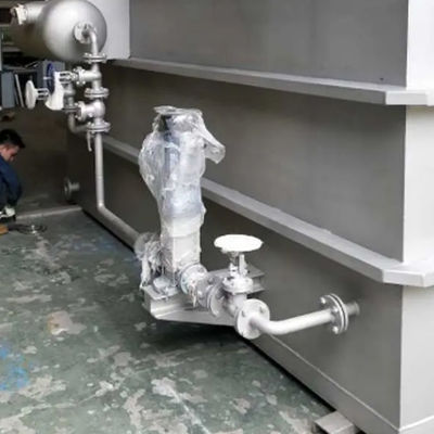 쓰레기 물 여과 시스템을 위한 100T/D 탄소강 용해공기 부유 선광기