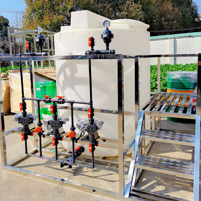 CE ISO 250L~10000L 완전 자동 투여 장치 정치활동 위원회 / 인민 행동 운동 응집제 투여 시스템