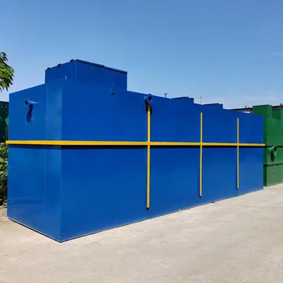 Eco 우호적인 SS304 MBR  MBBR 공업 페수 처리장 기계류 100m3/D