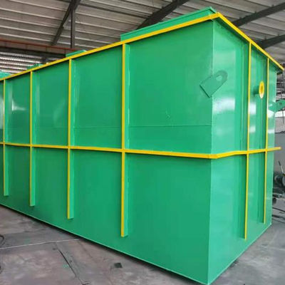 Eco 우호적인 SS304 MBR  MBBR 공업 페수 처리장 기계류 100m3/D