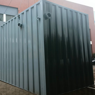 500m3/D 304SS Mbr 시스템 통합 하수 처리 설비는  특화했습니다