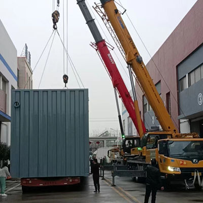 500m3/D 304SS Mbr 시스템 통합 하수 처리 설비는  특화했습니다