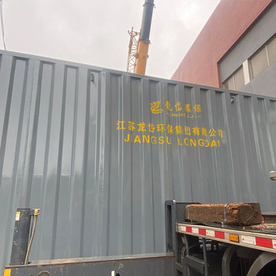 500m3/D 304SS Mbr 시스템 통합 하수 처리 설비는  특화했습니다