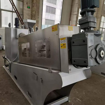 304SS 316SS 추진기프레스 찌꺼기 탈수 기계 20m3/H 오폐수 처리 장치