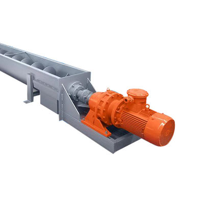 석탄 깨진 석회질 모래 운송을 위한 SUS304 물 빼기 찌꺼기 스크류 건베이어