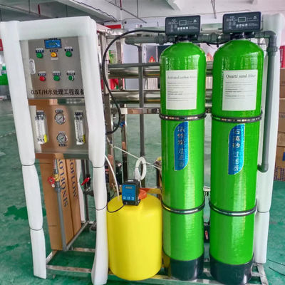 식수를 위한 ISO9001 500lph ro 물 정수 시스템 장비