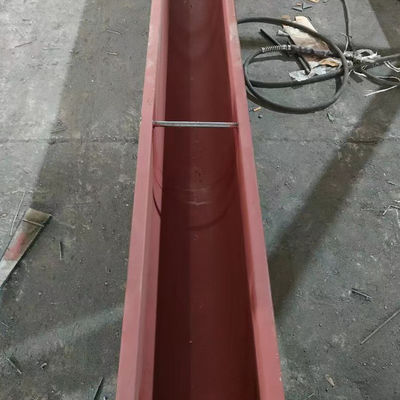 탄소강 샤프트리스 스크류 콘베이어  아디제이수테이블 속도는 1~100m을 특화했습니다