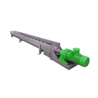 50m3/H 탄소강 샤프트리스 스크류 건베이어는 스테인레스 강 스크류 콘베이어를 자동화했습니다