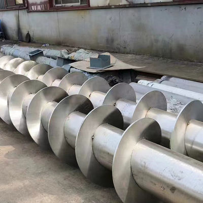 시멘트를 위한 스래그 탄소 스틸 스프리얼 304 스테인리스 스크루 컨베이어