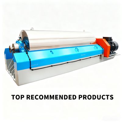 고속 슬라드 수평 데칸터 중심분리기 가볍고 무거운 부품의 정밀 분리를 위해