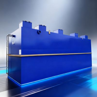 부식 저항성 스테인레스 스틸 하수 처리 시스템