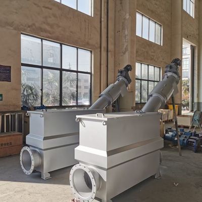 회색 폐수 처리 탱크, 마이크로 회전하는 드럼 여과기