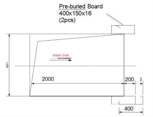물 처리 회전식 바 스크린