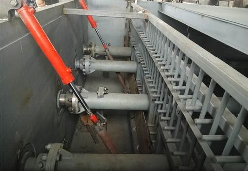 하수 스테인레스 강 나선식 운반기, 500 밀리미터 산업적 스크류 건베이어