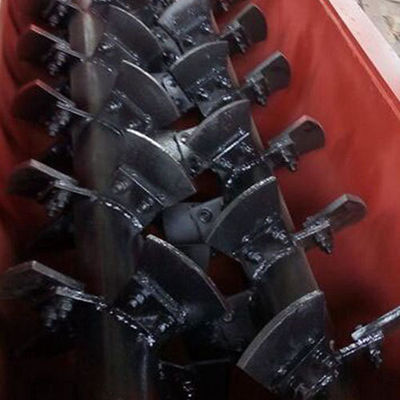 하수 스테인레스 강 나선식 운반기, 500 밀리미터 산업적 스크류 건베이어