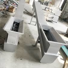 250mm 진창 압박 기계, 1.5Kw 나사 압박 폐수 처리