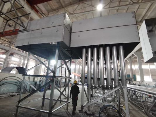 폐수 처리 공장에 사용되는 이중관 여행 교량 진창 긁는 도구