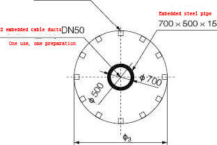하프 브리지 슬러지 스크레이퍼 장비 주변 드라이브 탄소강