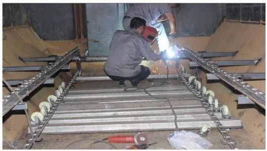 물 처리 탱크를 위한 3m 사슬 긁는 도구 체계 탄소 강철