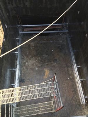 4.5m 여행 교량 진창 긁는 도구 비 금속 사슬 판 긁는 재료