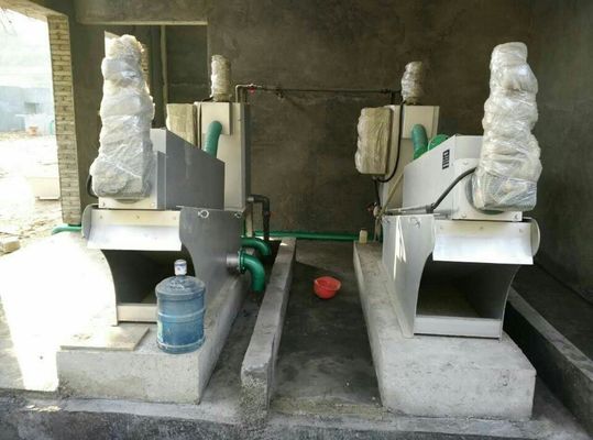 4.5m3/h 추진기프레스 찌꺼기 탈수 기계, 장비를 탈수하는 약품 침전 슬러지