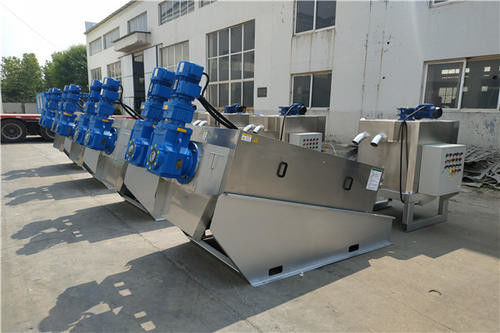 합금강 슬러지 탈수 장치