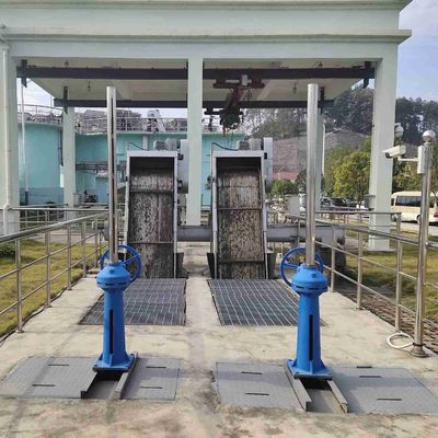 1500 밀리미터 기계적 바 스크린 교차로 고상액 분리대