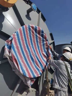 8.5m 플라스틱 펠렛 저장 사일로,  4T 저장고 저장 탱크