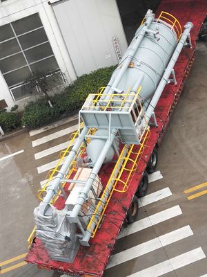 스테인레스 강 라임 저장 사일로 광산업 슬러지 처리