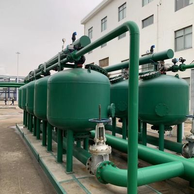녹슬지 않는 강철 메디아 필터 시스템 역삼투막 모래 물 분리기