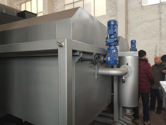 스테인리스 슬러리 탈수 장비, 10m3/h 벨트 압박 폐수 처리