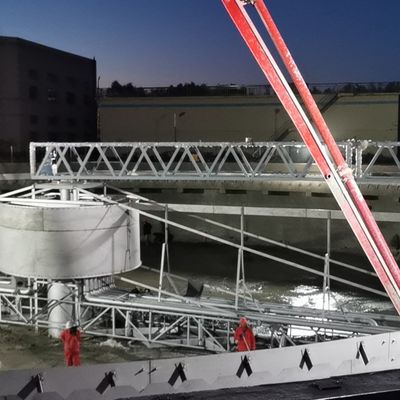 하수 처리 슬러지 스크레이퍼 시스템 주변 장치 전송