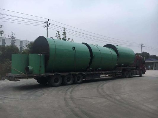 ISO9001 물 정제 장치 장비, 중력 무변식 물 필터 탱크