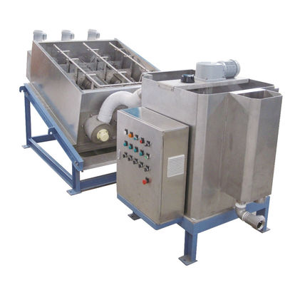 세개의 자동차 300개 육체미 있는 스크루 찌꺼기 탈수 기계 공업적 등급