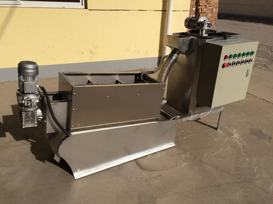 하수 처리를 두껍게 하기 위한 추진기프레스 찌꺼기 탈수 기계