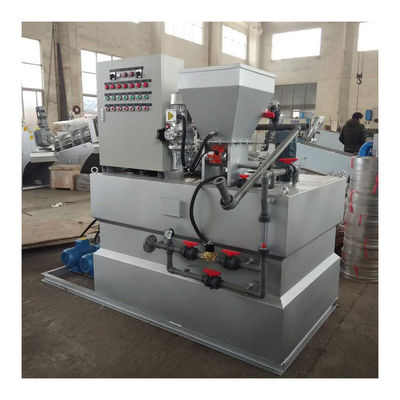 분말 액 중합 화학 투여 시스템 자동 하수 처리 본인 중력