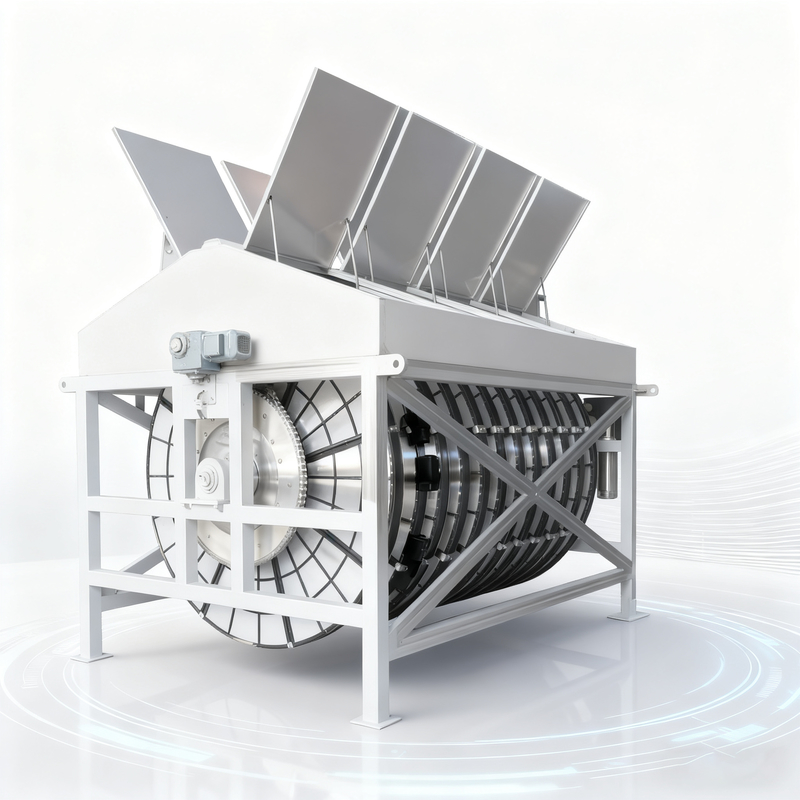 산업 필터링 시스템 액체 필터링 및 고체 분리 프로세스를 위한 회전 디스크 필터