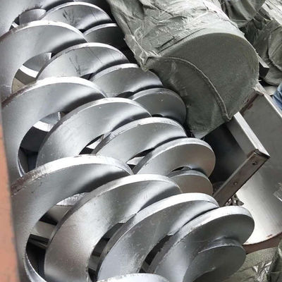 Ｕ 타입 샤프트리스 슬러지 분말 어거 스크류 컨베이어 기계 SS316L 1-10t/h