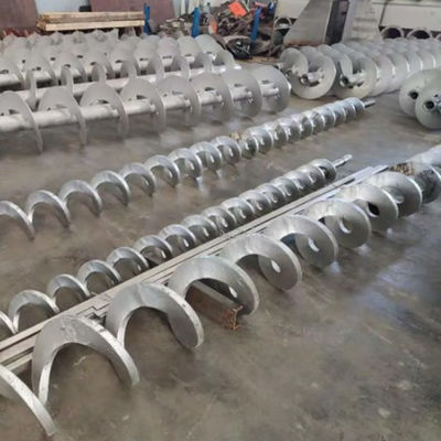 304/316SS 시멘트 석탄 석회콘크리이트 곡물 나선형 나사 컨베이어 1.5-5.5kw