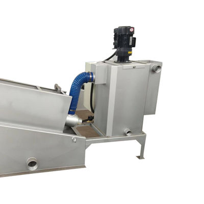 폐액 처리 찌꺼기 탈수 기계 멀티 스크류 언론 1-2500kgs/H