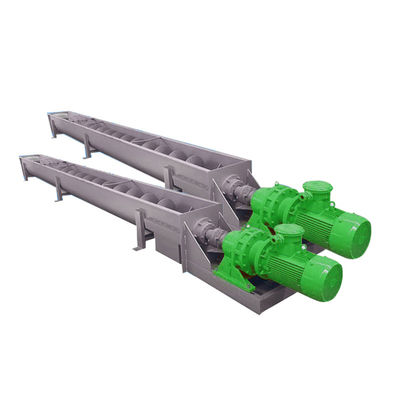 Stainless Steel Shaftless Screw Conveyor - Cement & Pellet Spiral Auger System